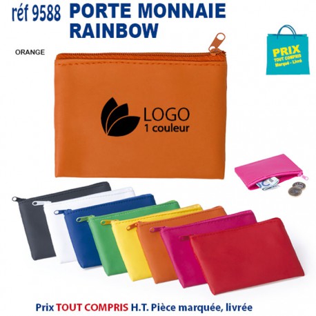 PORTE MONNAIE RAINBOW REF 9588 9588 PORTE MONNAIE PUBLICITAIRES  0,77 €