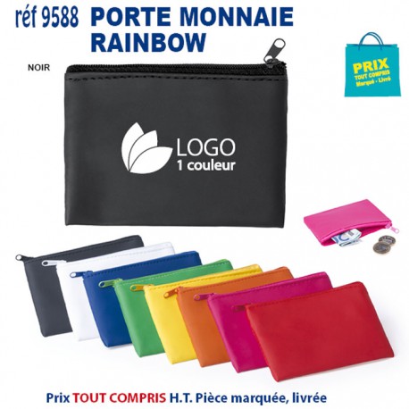 PORTE MONNAIE RAINBOW REF 9588 9588 PORTE MONNAIE PUBLICITAIRES  0,77 €
