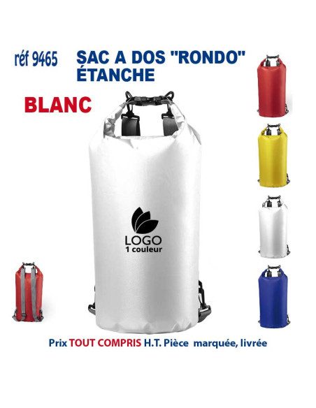 SAC A DOS "RONDO" ETANCHE REF 9465 9465 SAC A DOS  6,02 €