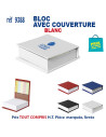 BLOC NOTE EPAIS AVEC COUVERTURE RIGIDE COLOREE REF 9388 9388 bloc notes - bloc mémos  3,92 €