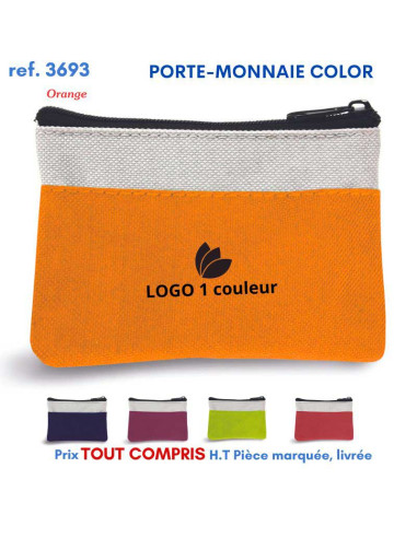 PORTE MONNAIE COLOR REF 3693 3693 PORTE MONNAIE PUBLICITAIRES  0,96 €