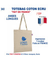 SAC COTON ECRU 150 GRS FAIT EN FRANCE REF 3401 3401 BONS PLANS 4,69 €