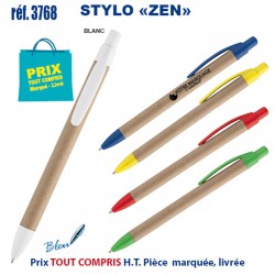 STYLO ZEN REF 3768 3768 Stylos Bois, carton, recyclé  0,81 € 2