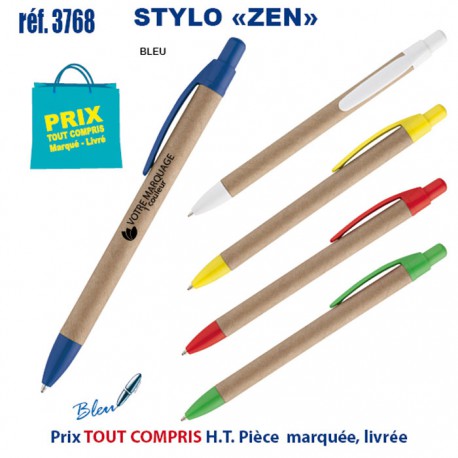 STYLO ZEN REF 3768 3768 Stylos Bois, carton, recyclé  0,81 €