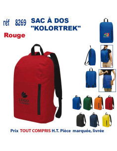 SAC A DOS "KOLORTREK" REF 8269 8269 SAC A DOS  10,69 €
