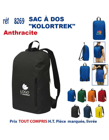 SAC A DOS "KOLORTREK" REF 8269 8269 SAC A DOS  10,69 €