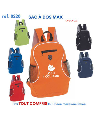 SAC A DOS MAX REF 8228 8228 SAC A DOS  6,75 €