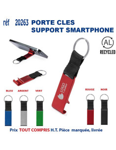 PORTE CLES SUPPORT SMARTPHONE REF 20263 20263 PORTE CLES EN METAL  2,19 €