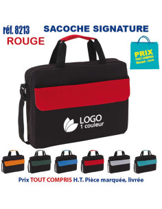 SACOCHE SIGNATURE REF 8213 8213 SACOCHES - PORTE DOCUMENTS  7,11 €