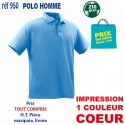POLO HOMME 210 GRS 950 POLOS PUBLICITAIRES PERSONNALISES  7,43 €