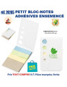 PETIT BLOC NOTES COUVERTURE ENSEMENCEE REF 20265 20265 bloc notes - bloc mémos  1,92 €