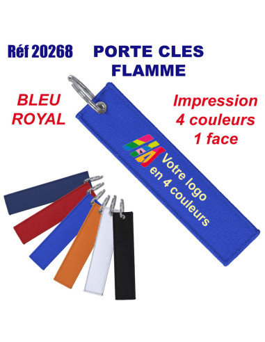 Porte-clés FLAMME réf. 20268 20268 PORTE- CLES PUBLICITAIRES  2,32 €