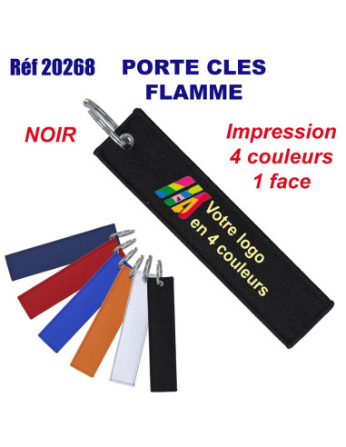 Porte-clés FLAMME réf. 20268 20268 PORTE- CLES PUBLICITAIRES  2,32 €