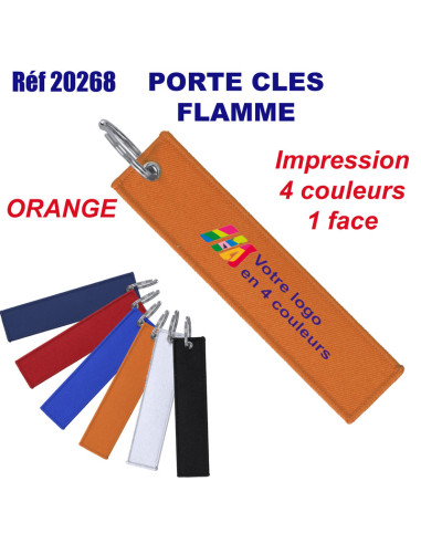 Porte-clés FLAMME réf. 20268 20268 PORTE- CLES PUBLICITAIRES  2,32 €