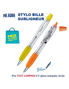 STYLO BILLE SURLIGNEUR REF 6369 6369 Surligneur  1,12 €