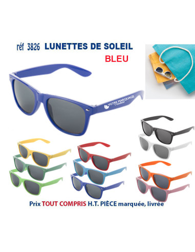 LUNETTES DE SOLEIL REF 3826 3826 Sélection été  2,24 €
