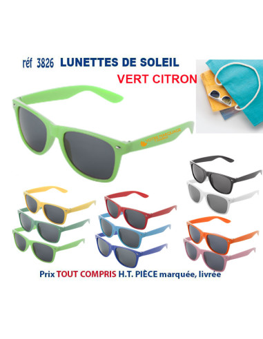 LUNETTES DE SOLEIL REF 3826 3826 Sélection été  2,24 €