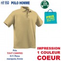 POLO HOMME 210 GRS 950 POLOS PUBLICITAIRES PERSONNALISES  7,43 €