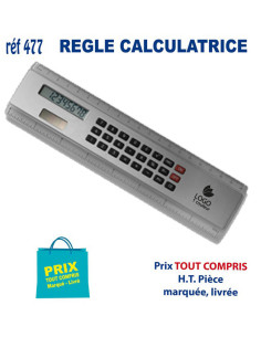 REGLE CALCULATRICE REF 477