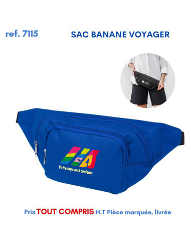 SAC BANANE VOYAGER REF 7115 7115 SACS BANANE SACS CEINTURE  7,44 €