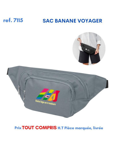 SAC BANANE VOYAGER REF 7115 7115 SACS BANANE SACS CEINTURE  7,44 €