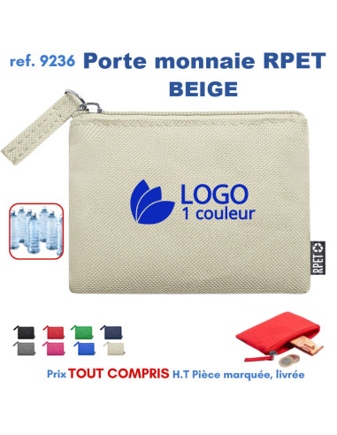 PORTE-MONNAIE RPET REF 9236 9236 ETUIS PORTE CARTES DE CREDIT PUBLICITAIRES  2,32 €