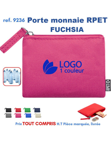 PORTE-MONNAIE RPET REF 9236 9236 ETUIS PORTE CARTES DE CREDIT PUBLICITAIRES  2,32 €