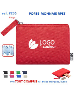 PORTE-MONNAIE RPET REF 9236 9236 ETUIS PORTE CARTES DE CREDIT PUBLICITAIRES  2,32 € 2