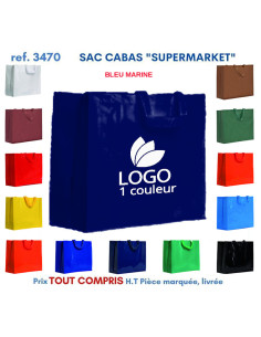 SACS CABAS SUPERMARKET REF 3470 3470 SACS SHOPPING - TOTEBAG  2,91 €