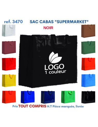 SACS CABAS SUPERMARKET REF 3470 3470 SACS SHOPPING - TOTEBAG  2,91 €