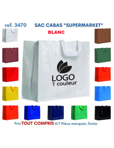 SACS CABAS SUPERMARKET REF 3470 3470 SACS SHOPPING - TOTEBAG  2,91 € 2