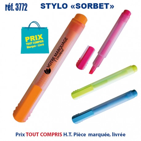 SURLIGNEUR SORBET REF 3772 3772 Surligneur  1,17 €