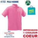 POLO HOMME 210 GRS 950 POLOS PUBLICITAIRES PERSONNALISES  7,43 €