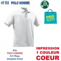 POLO HOMME 210 GRS 950 POLOS PUBLICITAIRES PERSONNALISES  7,43 €