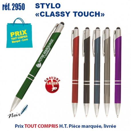 STYLO CLASSY TOUCH REF 2950 2950 Stylos en Metal  2,10 €