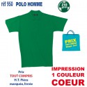 POLO HOMME 210 GRS 950 POLOS PUBLICITAIRES PERSONNALISES  7,43 €