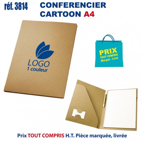 CONFERENCIER CARTOON A4 REF 3814 3814 conférenciers personnalisés  4,88 €