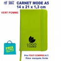 CARNET MODE A5 PAGES LIGNEES REF 5667 5667 Carnet personnalisé  3,52 €