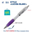 STYLO LUCIDA BLANC REF 9516 9516 Stylos plastiques  0,70 €