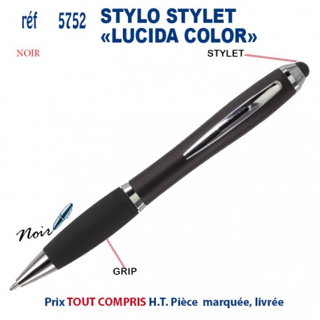 STYLO STYLET LUCIDA COLOR REF 5752 5752 Stylos plastiques  0,67 €
