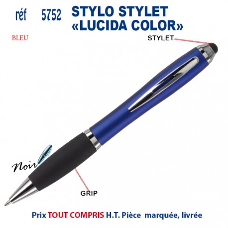 STYLO STYLET LUCIDA COLOR REF 5752 5752 Stylos plastiques  0,67 €