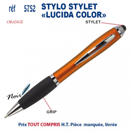 STYLO STYLET LUCIDA COLOR REF 5752 5752 Stylos plastiques  0,67 €