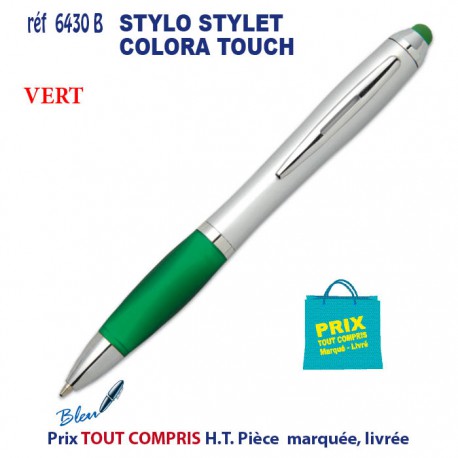 STYLO STYLET COLORA TOUCH REF 6430 6430 Stylos plastiques  0,34 €