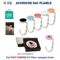 ACCROCHE SAC PLIABLE REF 9738 9738 ACCROCHE SAC  4,49 €
