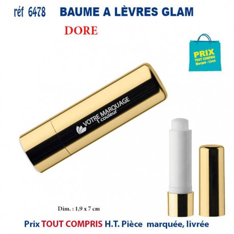 BAUME A LEVRES GLAM REF 6478 6478 DIVERS : BROSSES - PEIGNES - VAPORISATEURS  3,78 €