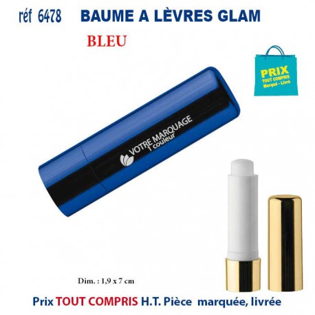 BAUME A LEVRES GLAM REF 6478 6478 DIVERS : BROSSES - PEIGNES - VAPORISATEURS  3,78 €