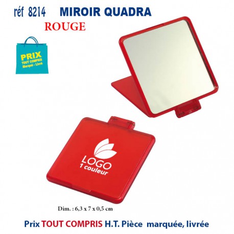 MIROIR QUADRA REF 8214 8214 MIROIRS  1,77 €