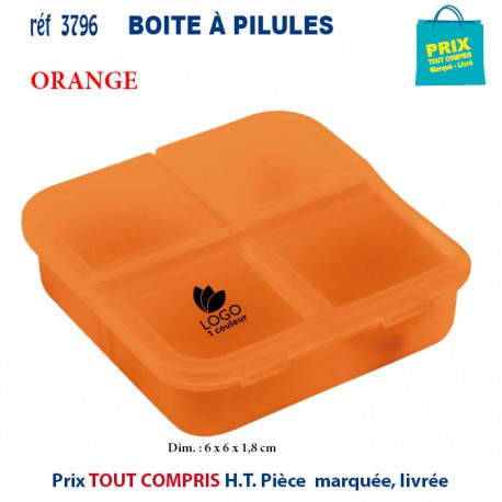 BOITE A PILULES REF 3796 3796 DIVERS PRATIQUE OBJETS PUBLICITAIRES  1,02 €