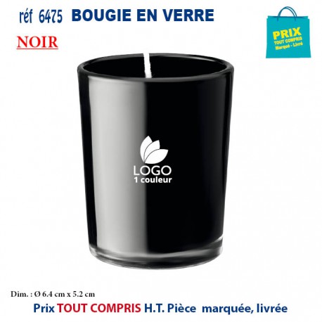 BOUGIE EN VERRE REF 6475 6475 POUR LA MAISON OBJETS PUBLICITAIRES  5,10 €