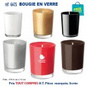 BOUGIE EN VERRE REF 6475 6475 POUR LA MAISON OBJETS PUBLICITAIRES  5,10 € BOUGIE EN VERRE REF 6475 6475 POUR LA MAISON OBJETS PUBLICITAIRES  5,10 €
